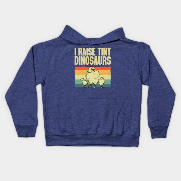 i raise tiny dinosaurs 1 Kids Hoodie by AmorysHals